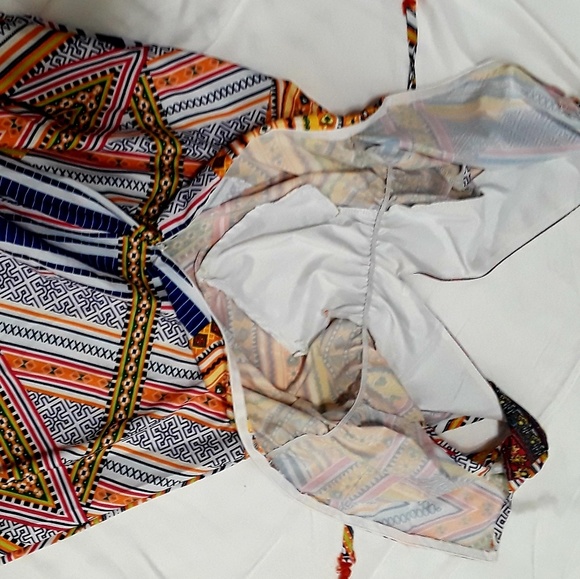 Bright Colored Boho Jumei Yifang Dress (M) - Picture 6 of 8